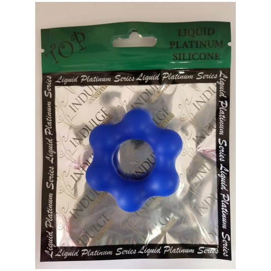 LIQUID PLATINUM SILICONE COCKRING - BANDIT - LJ-70