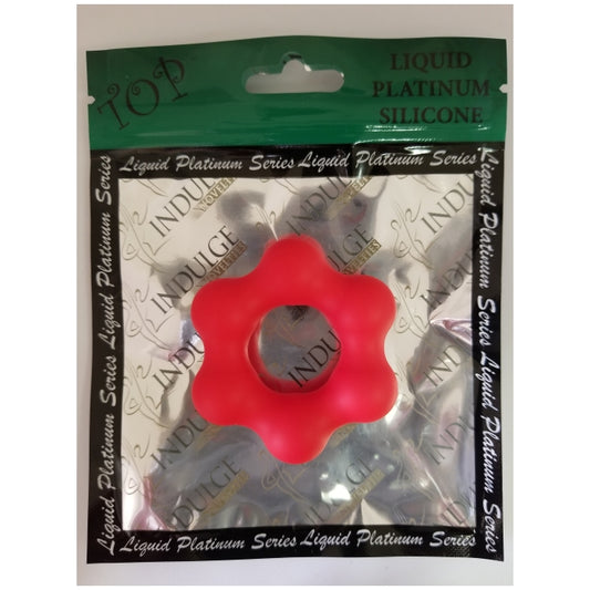 LIQUID PLATINUM SILICONE COCKRING - BANDIT - LJ-70