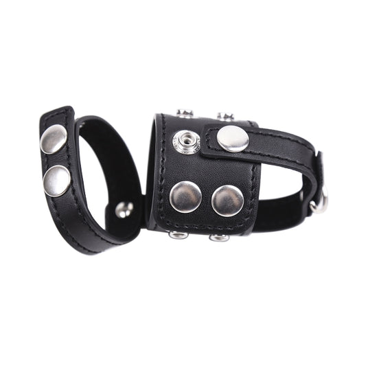 COCKRING 2-BAND - BLACK