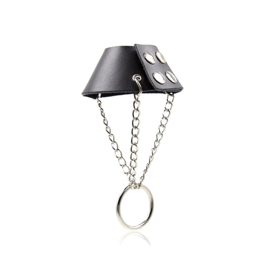 COCKRING W/3 CHAINS & RING