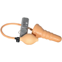 VIBRATING EXPANDABLE BUTT BUSTER-WHITE