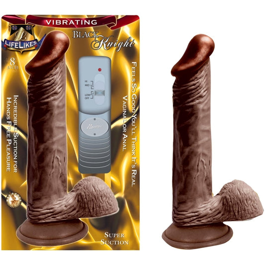 LIFELIKES-VIBRATING BLACK KNIGHT