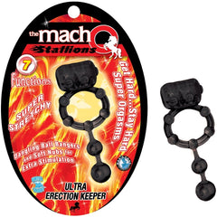 THE MACHO STALLIONS-ULTRA ERECTION KEEPER-BLACK