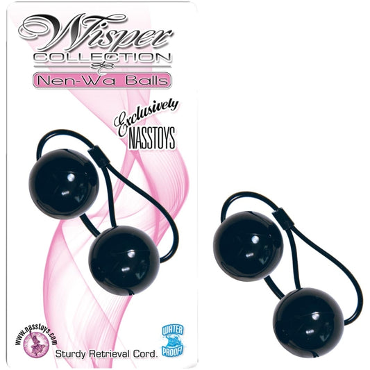 WISPER COLLECTION NEN-WA BALLS-BLACK