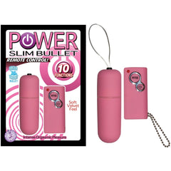 POWER SLIM BULLET REMOTE CONTROL - PINK