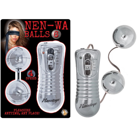 NEN-WA BALLS 6 - SILVER - 4 SPEED WATERPROOF
