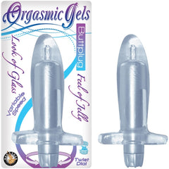 ORGASMIC GELS BUTTPLUG - SILVER