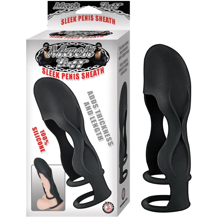 MACK TUFF -SLEEK PENIS SHEATH BLACK