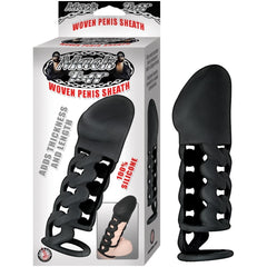 MACK TUFF WOVEN PENIS SHEATH - BLACK