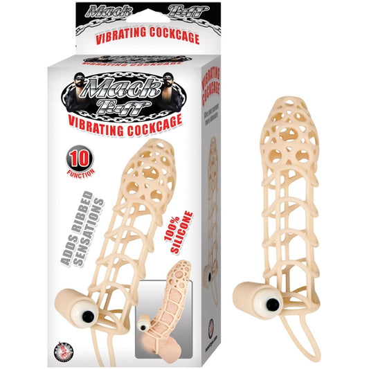 MACK TUFF VIBRATING COCKCAGE-FLESH