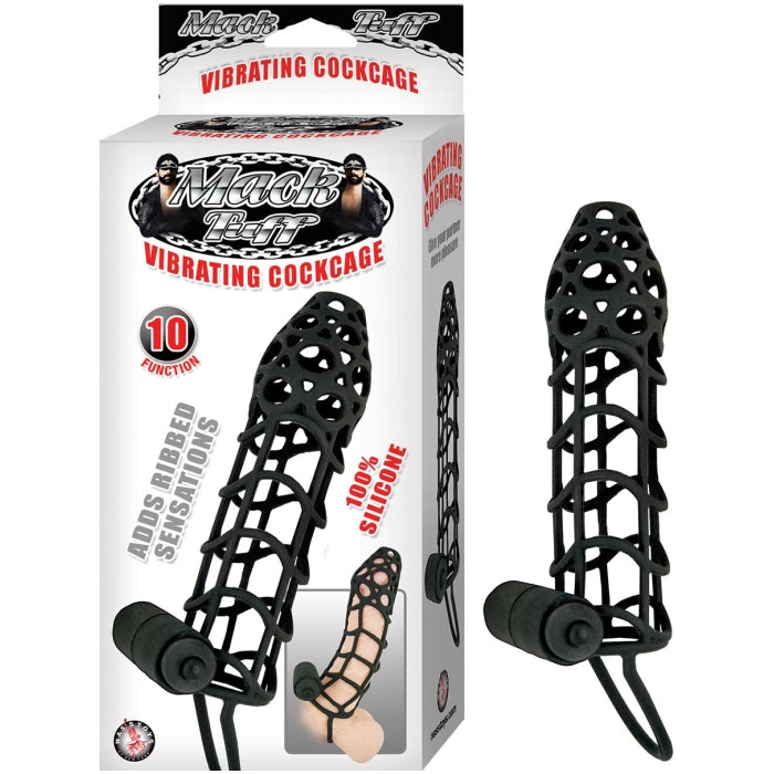 MACK TUFF VIBRATING COCKCAGE-BLACK
