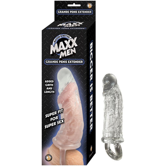 MAXX MEN GRANDE PENIS SLEEVE-CLEAR