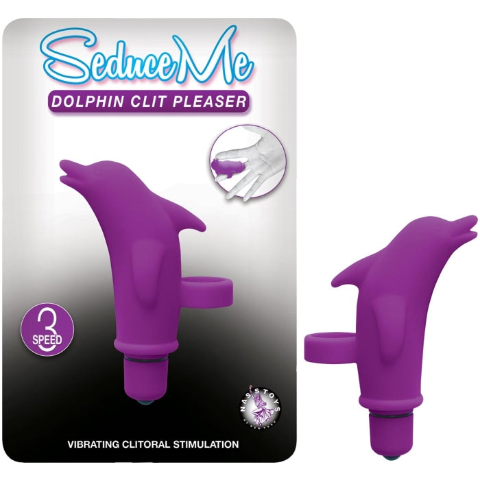 SEDUCE ME DOLPHIN CLIT PLEASER-PURPLE
