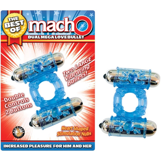 THE BEST OF MACHO DUAL MEGA LOVE BULLET-BLUE