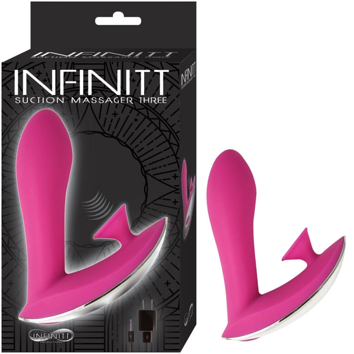 INFINITT SUCTION MASSAGER THREE-PINK