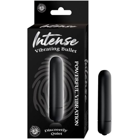 INTENSE VIBRATING BULLET-BLACK