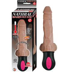 NATURAL REALSKIN HOT COCK #2-BROWN