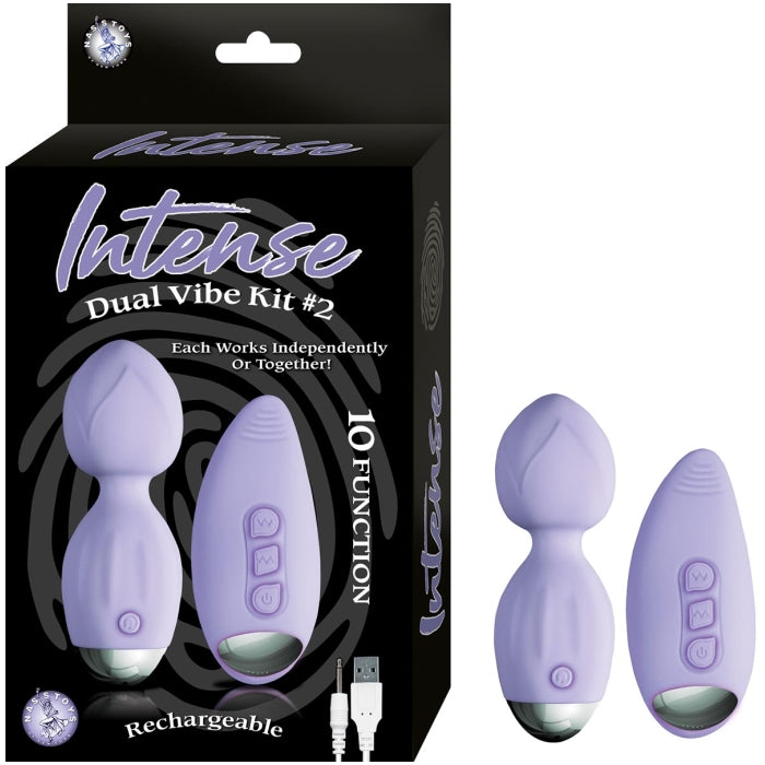 INTENSE DUAL VIBE KIT #2-LAVENDER
