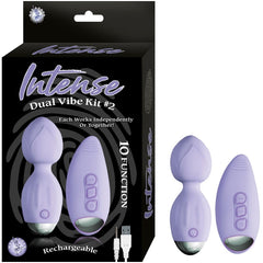 INTENSE DUAL VIBE KIT #2-LAVENDER