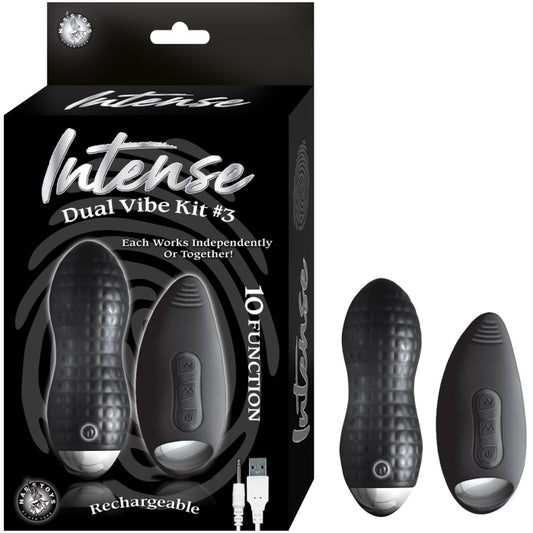 INTENSE DUAL VIBE KIT #3-BLACK