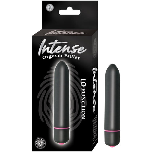 INTENSE ORGASM BULLET-BLACK