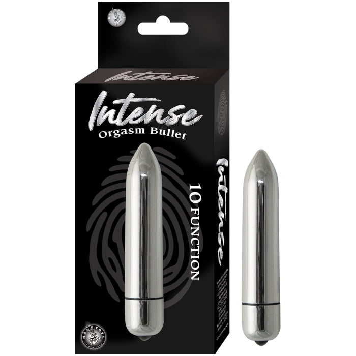 INTENSE ORGASM BULLET-SILVER