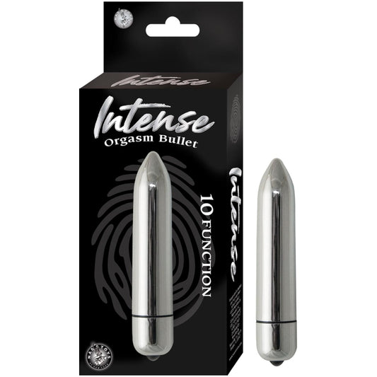 INTENSE ORGASM BULLET-SILVER