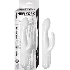 VIBES OF NEW YORK RABBIT MASSAGER-WHITE