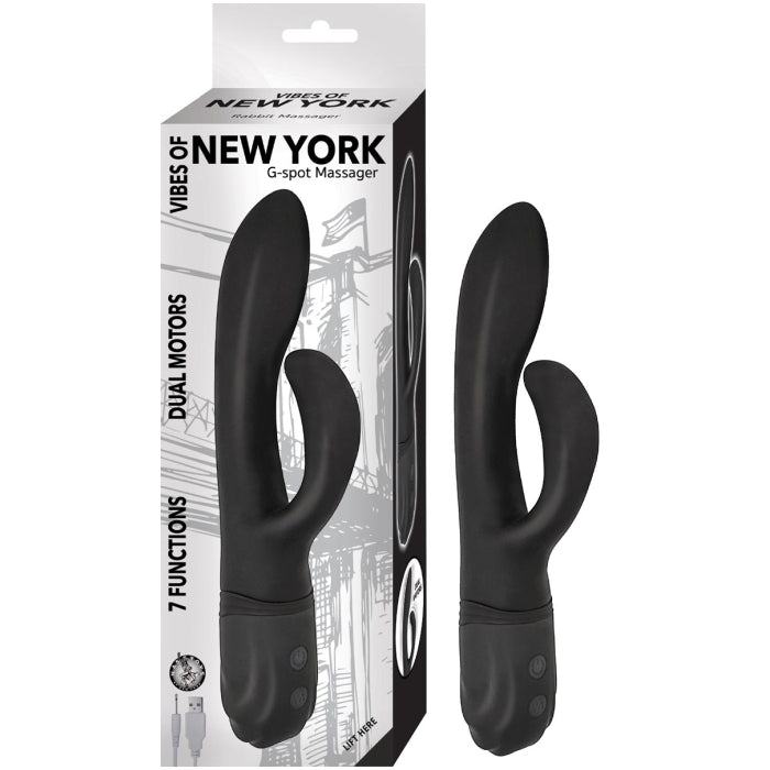 VIBES OF NEW YORK G-SPOT MASSAGER-BLACK