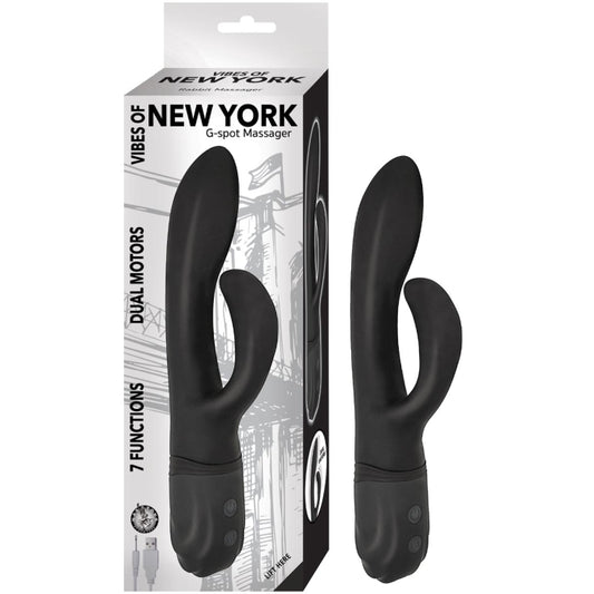 VIBES OF NEW YORK G-SPOT MASSAGER-BLACK