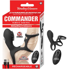 COMMANDER VIBRATING CLIMAXER - BLACK