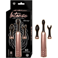 PRINCESS TRIPLE TIP MASSAGER-ROSE GOLD