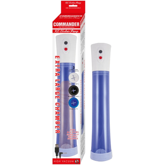 COMMANDER XL ELECTRIC PUMP-BLUE