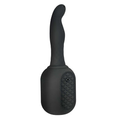 VIBRATING DOUCHE-BLACK