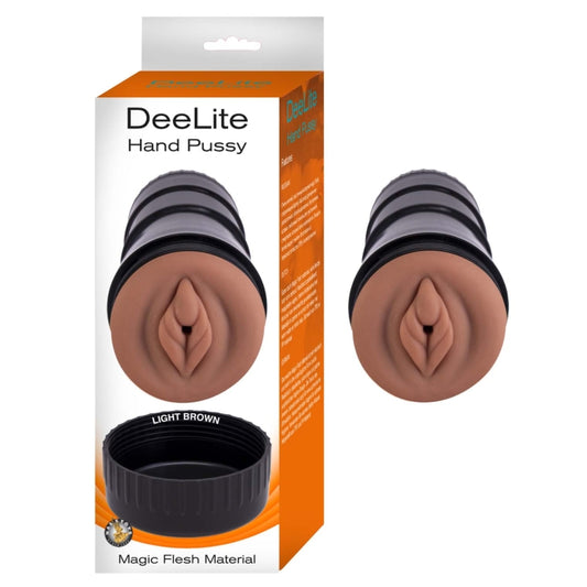 DEE LITE HAND PUSSY-BROWN