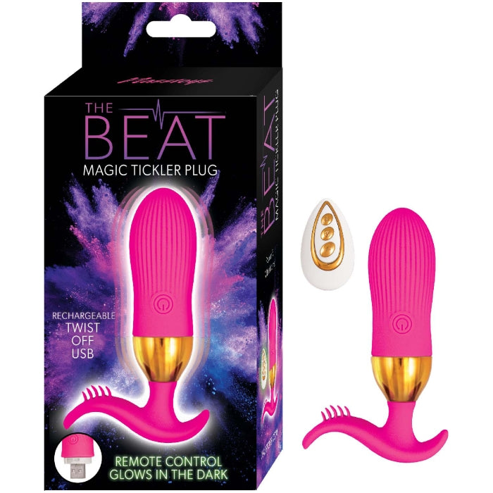 THE BEAT MAGIC TICKLER PLUG-PINK