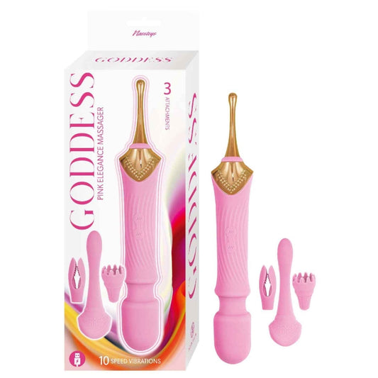 GODDESS PINK ELEGANCE MASSAGER-PINK