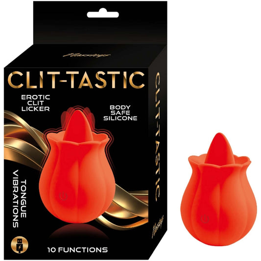 CLIT-TASTIC EROTIC CLIT LICKER-RED