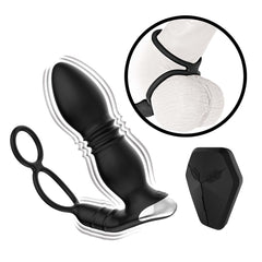 ASS-SATION REMOTE THRUSTING POWER PLUG-BLACK