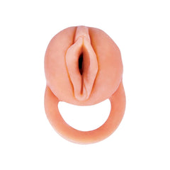 THE GREAT EXTENDER 2 IN 1 7" EXTENDER & MASTURBATOR-WHITE