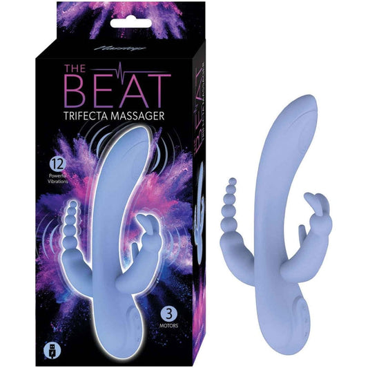 THE BEAT TRIFECTA MASSAGER-VIOLET