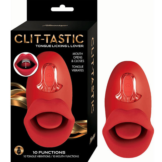 CLIT-TASTIC TONGUE LICKING LOVER - RED