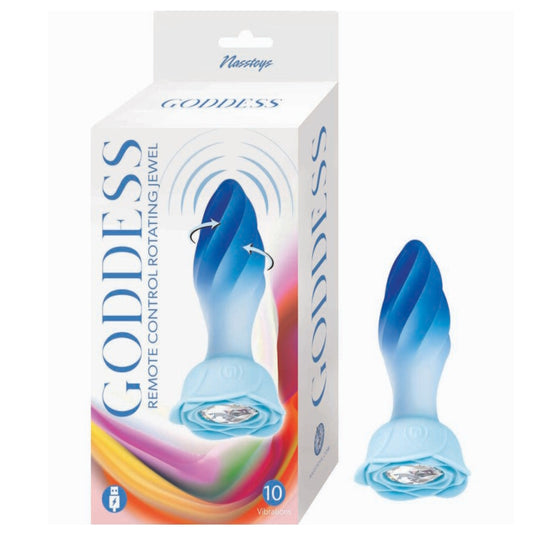 GODDESS REMOTE CONTROL ROTATING JEWEL - BLUE
