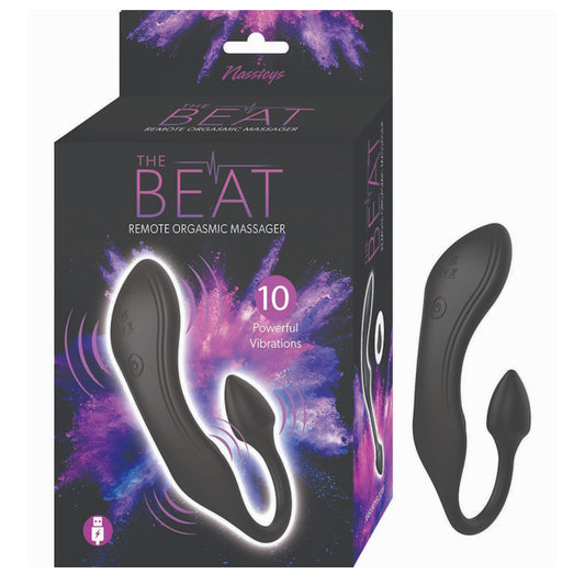 THE BEAT REMOTE ORGASMIC MASSAGER - BLACK