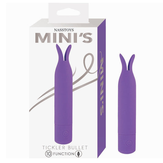 NASSTOYS MINI'S TICKLER BULLET - PURPLE