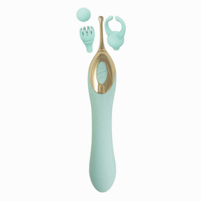 GOLD GLAM TRI - TIP VIBE - AQUA