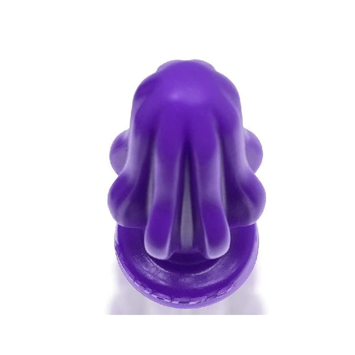 AIRHOLE-1 FINNED BUTTPLUG SMALL - EGGPLANT