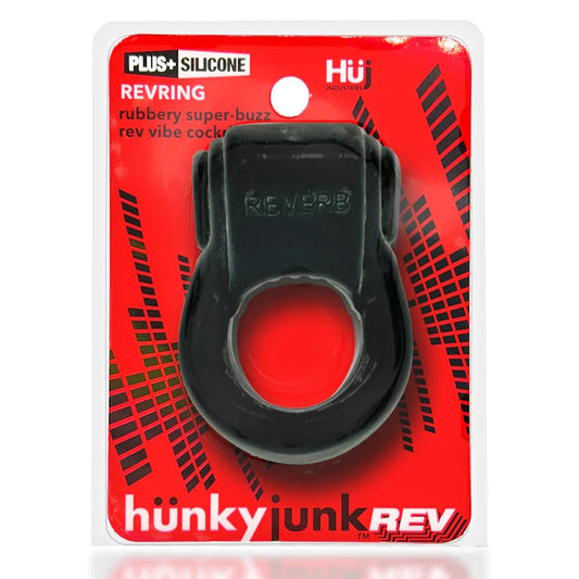 REVRING - RING WITH VIBE - TAR ICE W/ RED VIBE
