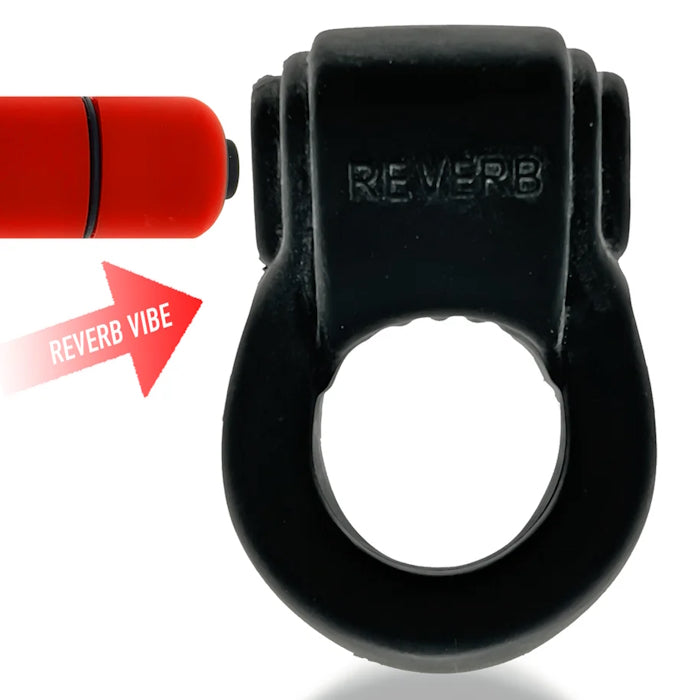 REVRING - RING WITH VIBE - TAR ICE W/ RED VIBE