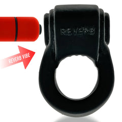 REVRING - RING WITH VIBE - TAR ICE W/ RED VIBE